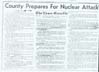 County preparations for nuclear war