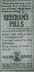 Beecham's Pills influenza medicine ad 