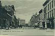 Main St Champaign, looking west (postcard)
