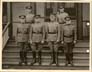 US WWI Officers, Marshall upper left, Pershing second from left