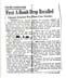 Newspaper article "First A-bomb Drop Recalled Chanute Sargeant was a plane crew member"