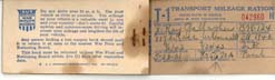 Transport Milage ration book