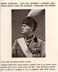 Benito Mussolini propaganda photo commemorating Italian conquest of Ethiopia