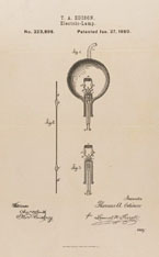 electric lamp patent